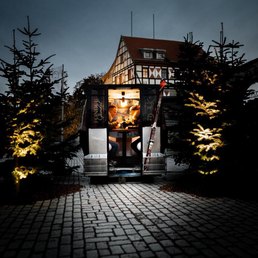 Burghotel Scharfenstein 워비스 외부 사진